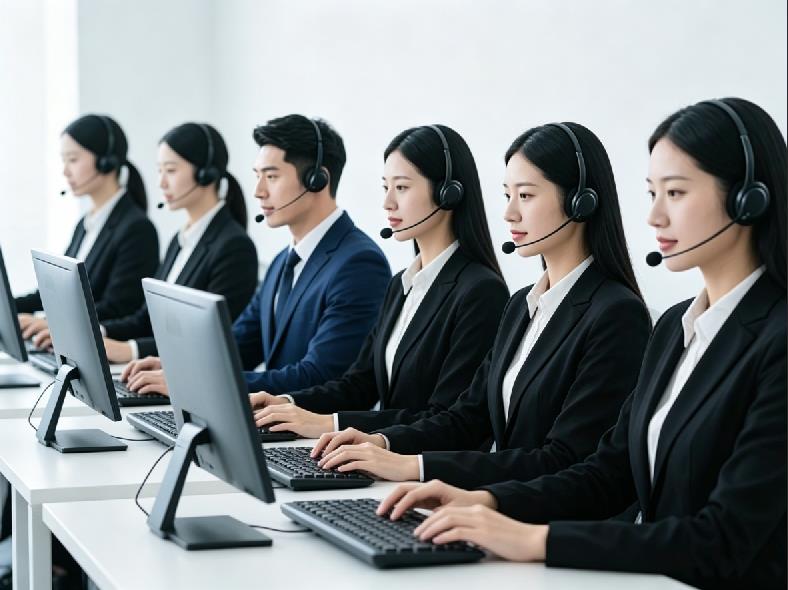 万宝路公司客服接待办公区域实拍
